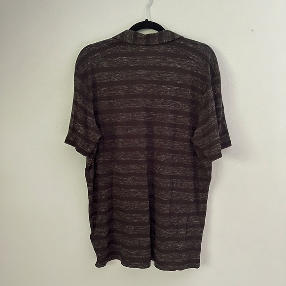 NWOT Men’s Smartwool Striped Polo - Picture 2 of 4